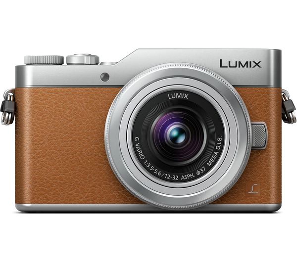PANASONIC LUMIX DC-GX800KEBT Mirrorless Camera with 12-32 mm f/3.5-5.6 Wide-angle Zoom Lens - Tan, Tan