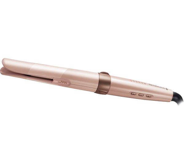 REMINGTON CI606 Curl Revolution Automatic Curling Wand - Pink, Pink