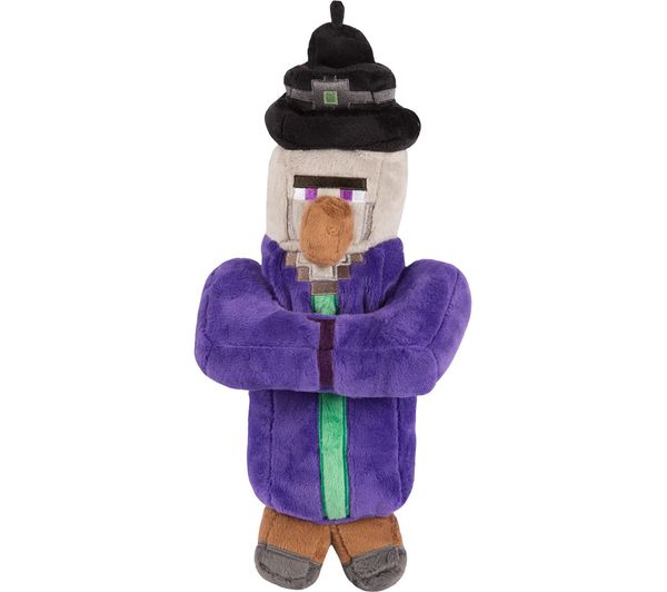 MINECRAFT Witch Plush Toy with Hang Tag - 14", Purple, Purple