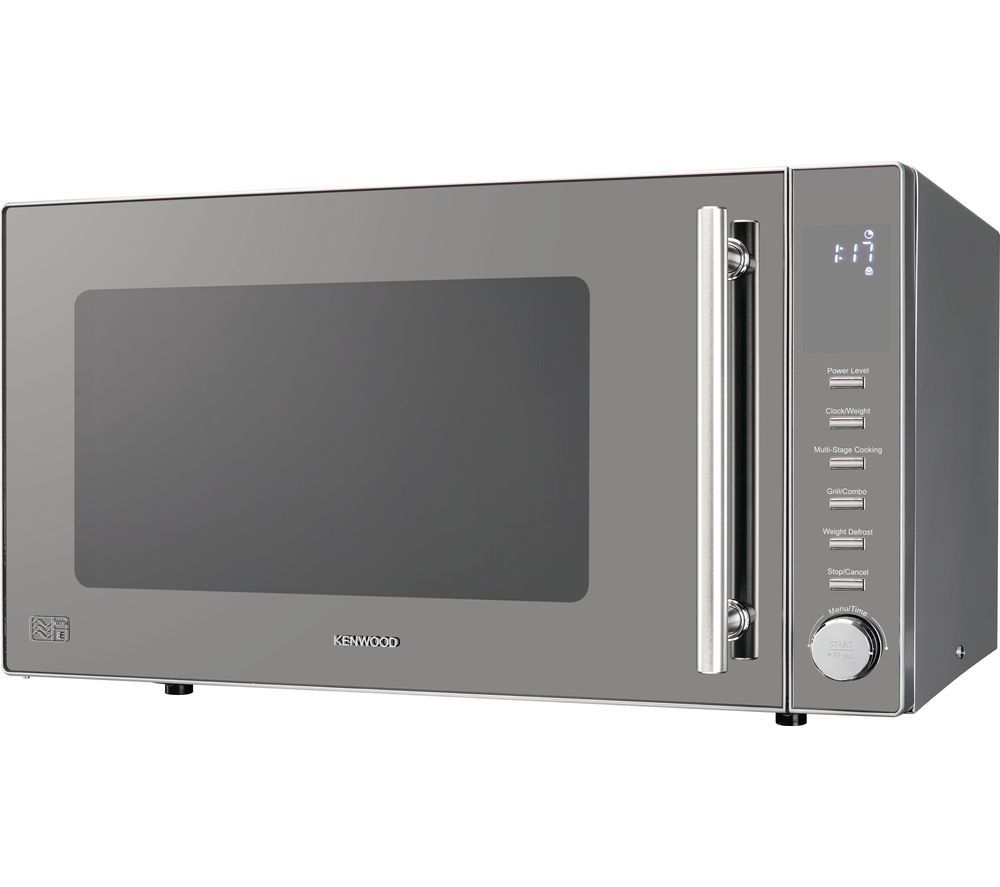 KENWOOD K30GMS18 Compact Microwave with Grill - Silver, Silver