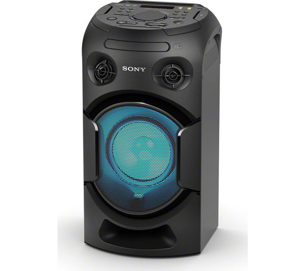 SONY MHC-V21D Bluetooth Megasound Party Speaker - Black, Black