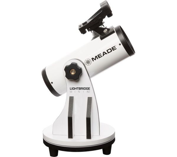MEADE Lightbridge Mini 82 Reflector Telescope - White, White
