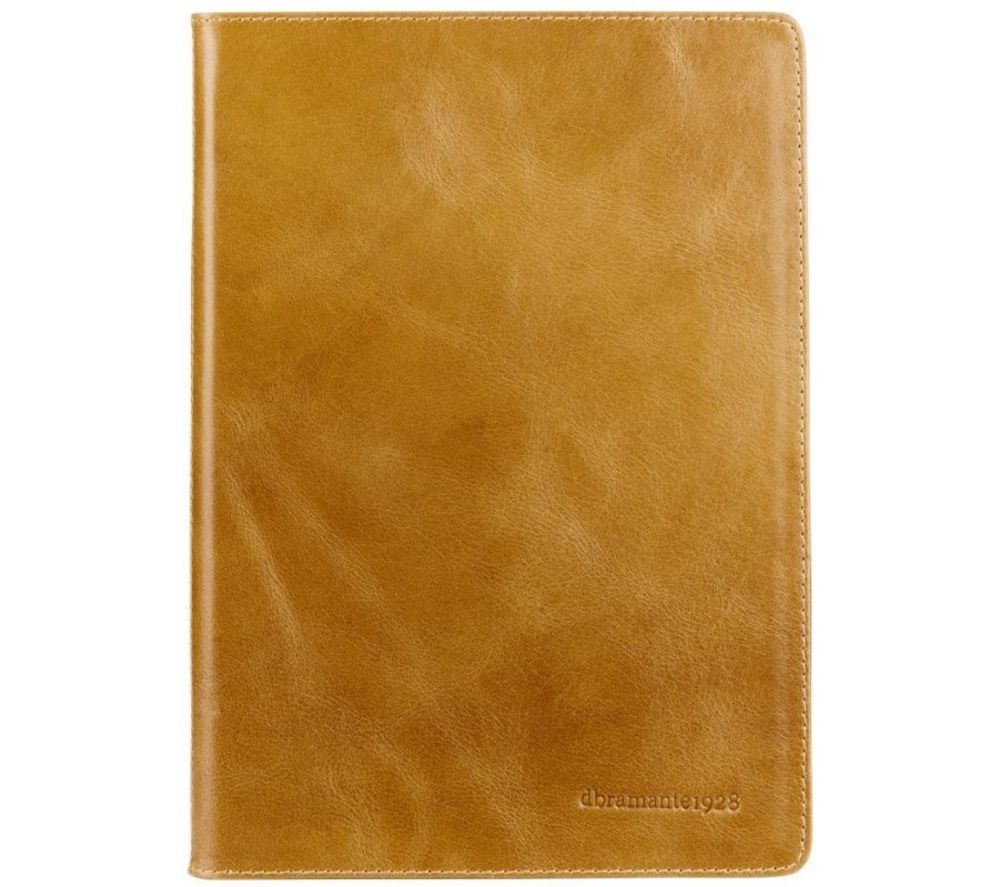 DBRAMANTE Copenhagen 2 iPad 6th Gen Leather Case - Tan, Brown