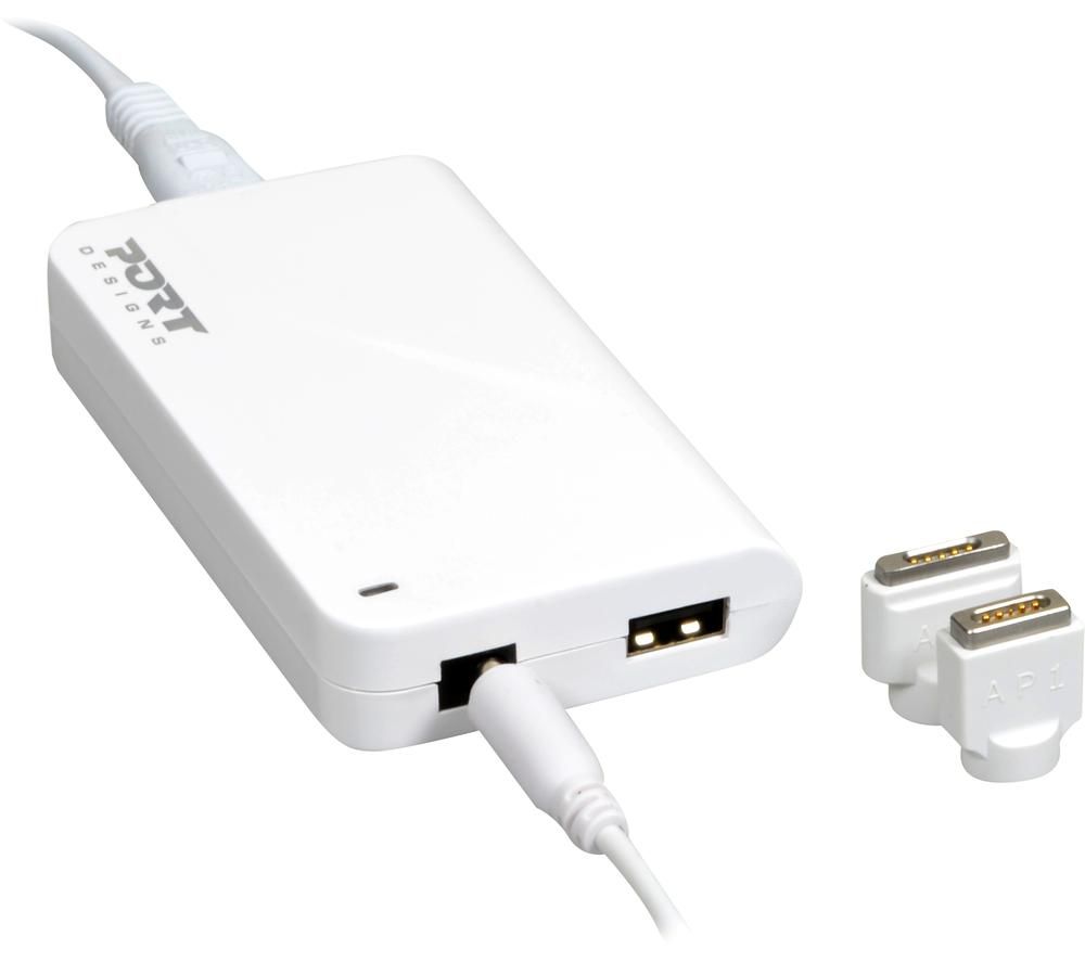 PORT DESIGNS 60 W MagSafe 1 & 2 Power Adapter