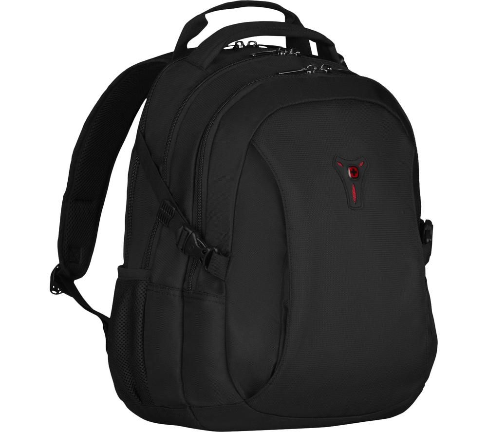 WENGER Sidebar Deluxe 16" Laptop Backpack - Black, Black