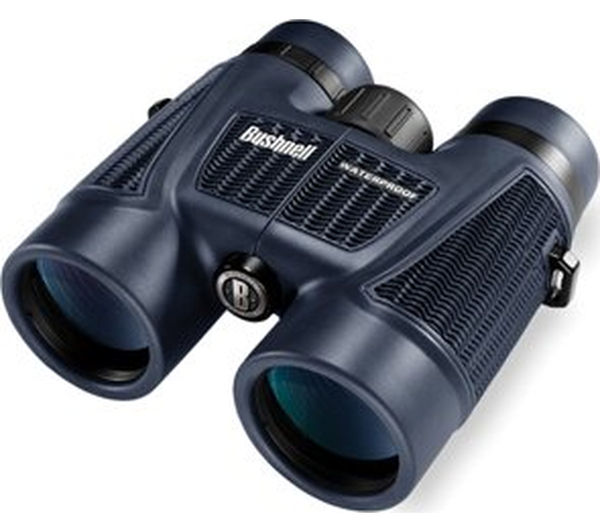 BUSHNELL H20 8 x 42 Roof Prism Binoculars - Black, Black