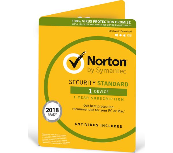 NORTON Security 2019 - 1 year for 1 device (download)
