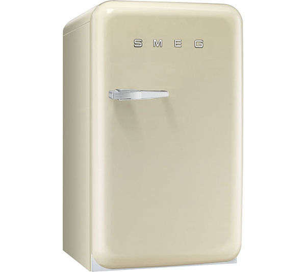 SMEG FAB10RP Mini Fridge - Cream, Cream