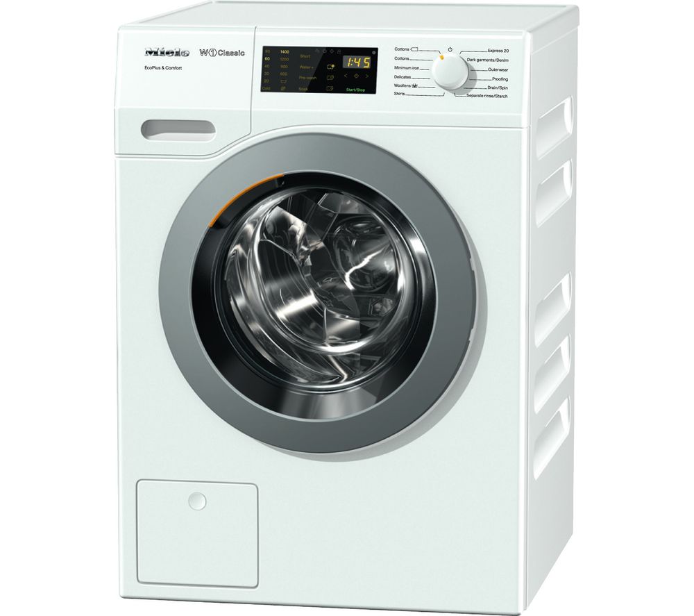 MIELE WDD030 EcoPlus & Comfort Washing Machine - White, White