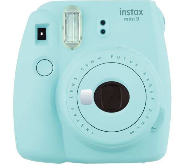 INSTAX mini 9 Instant Camera - Ice Blue, Blue