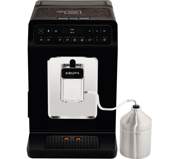 KRUPS Evidence EA893840 Smart Bean to Cup Coffee Machine - Black, Black