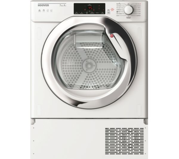 HOOVER H-DRY 700 HBTDW H7A1TCE-80 Smart Integrated 7 kg Heat Pump Tumble Dryer
