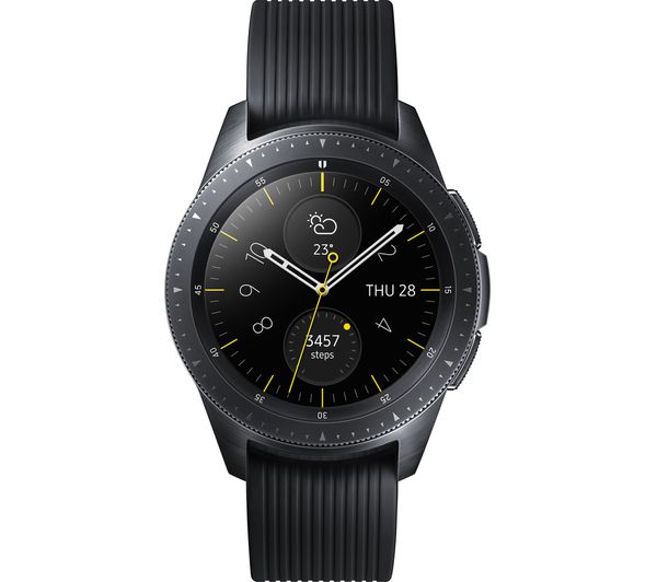 SAMSUNG Galaxy Watch - Midnight Black, 42 mm, Black
