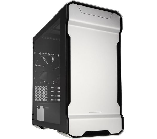PHANTEKS Enthoo Evolv Mid-Tower Micro-ATX PC Case - Silver, Silver/Grey
