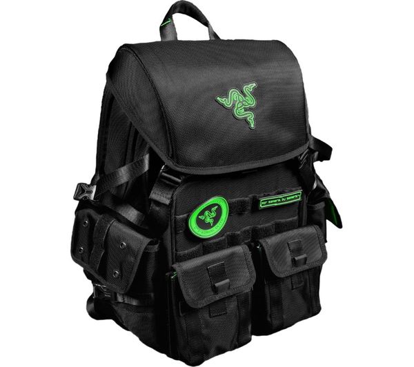 RAZER Tactical Pro 17.3" Laptop Backpack - Black, Black