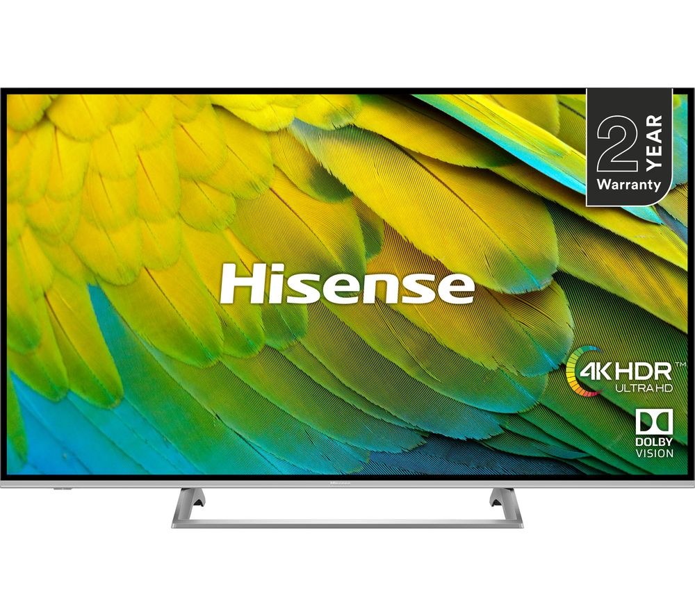 HISENSE H43B7500UK  Smart 4K Ultra HD HDR LED TV