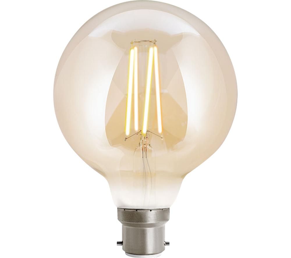 WIZ CONNEC Whites Filament Smart LED Light Bulb - B22, Warm White