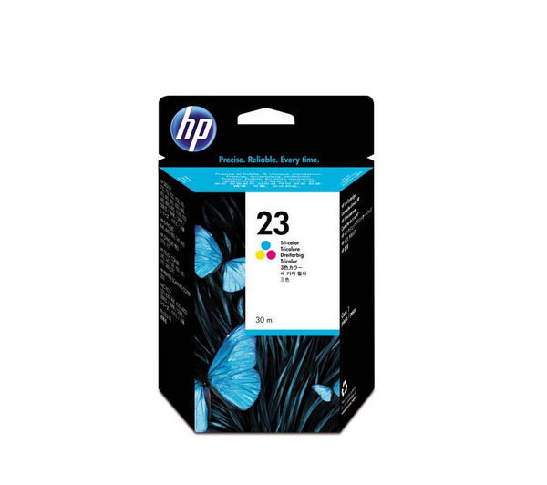 HP 23 Tri-colour Ink Cartridge