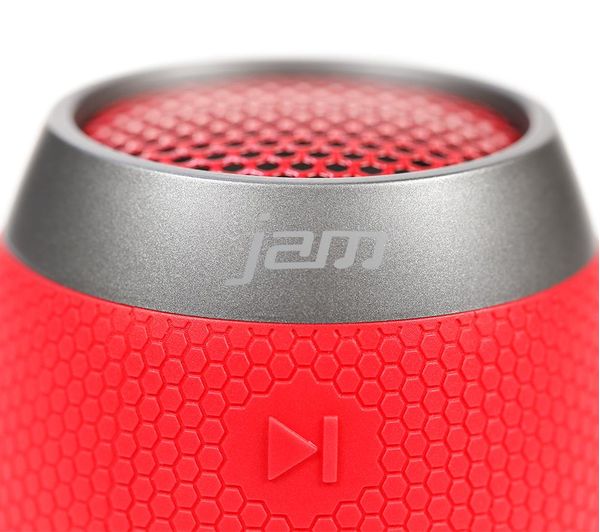 JAM Replay HX-P250RD Portable Wireless Speaker - Red, Red