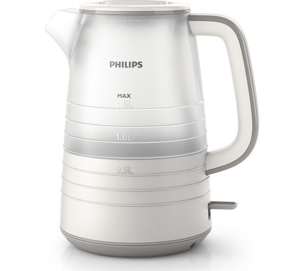 PHILIPS Daily Collection HD9334/12 Jug Kettle - White & Blue, White