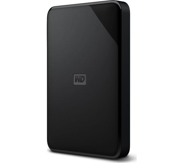 WD Elements SE Portable Hard Drive - 500 GB, Black, Black