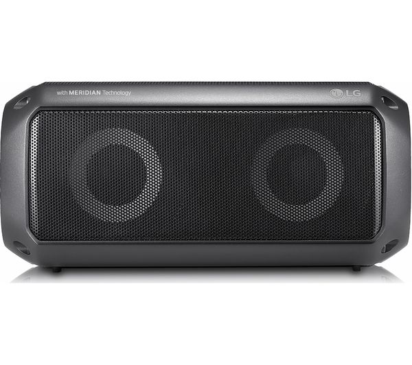 LG PK3 XBOOM Go Portable Bluetooth Speaker - Black, Black