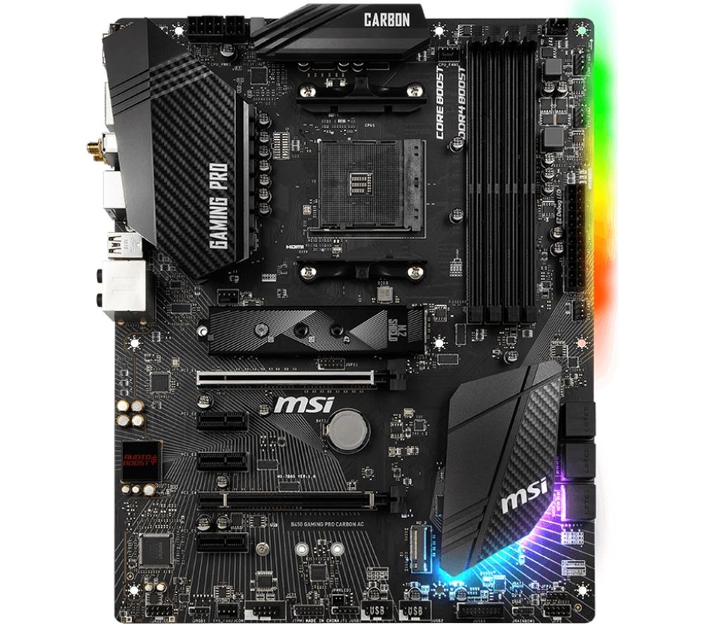 MSI B450 GAMING PRO CARBON AC AM4 Motherboard