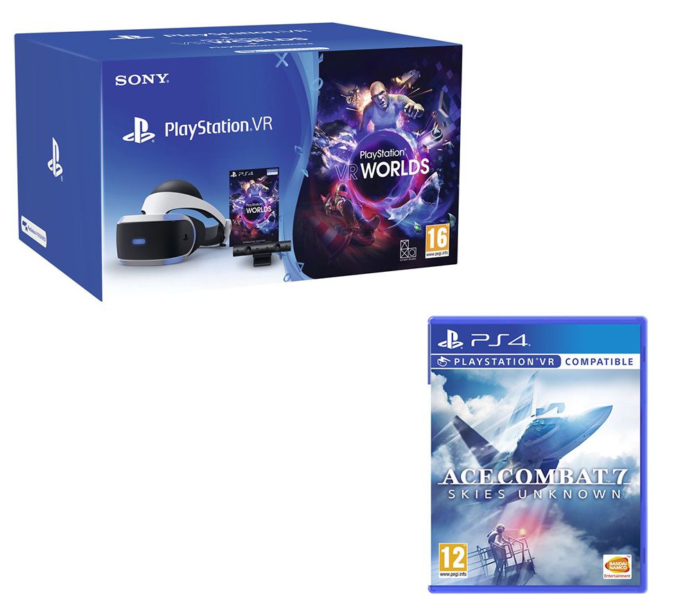 SONY PlayStation VR Starter Pack & Ace Combat 7 Bundle, White