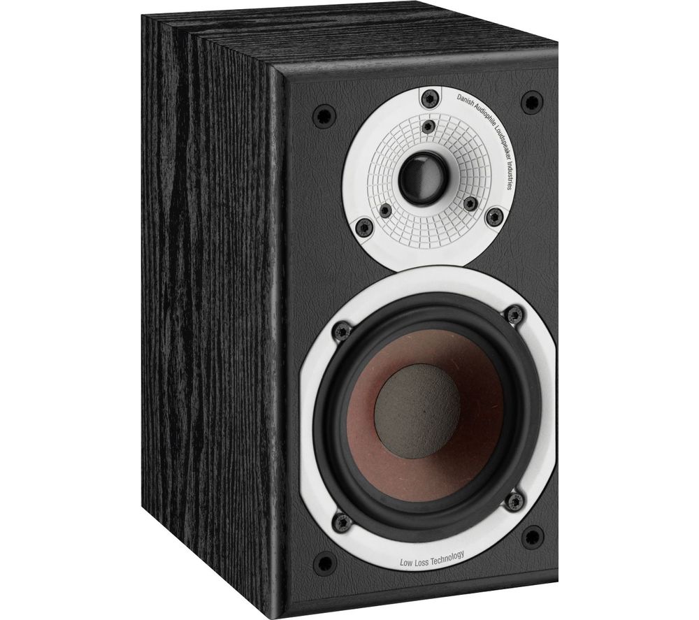 Spektor 1 2.0 Bookshelf Speakers - Black Ash, Black