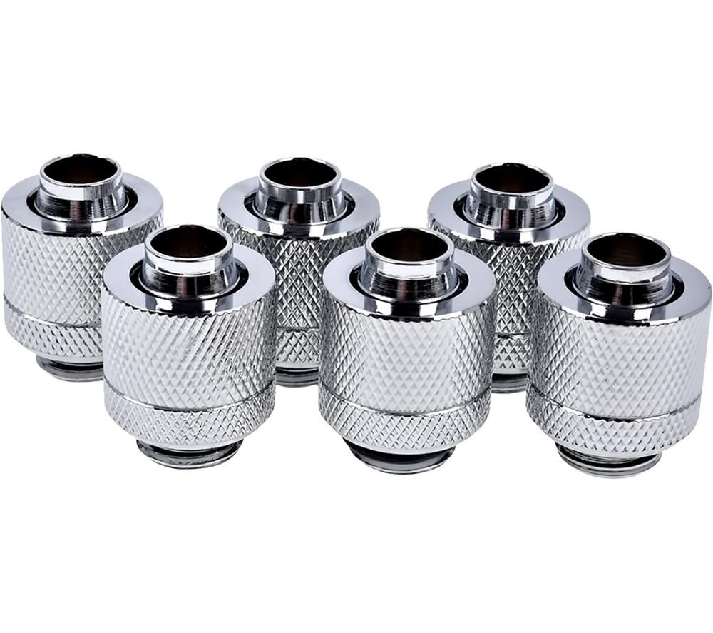 ALPHACOOL Icicle 13/10 mm Chrome Compression Fitting