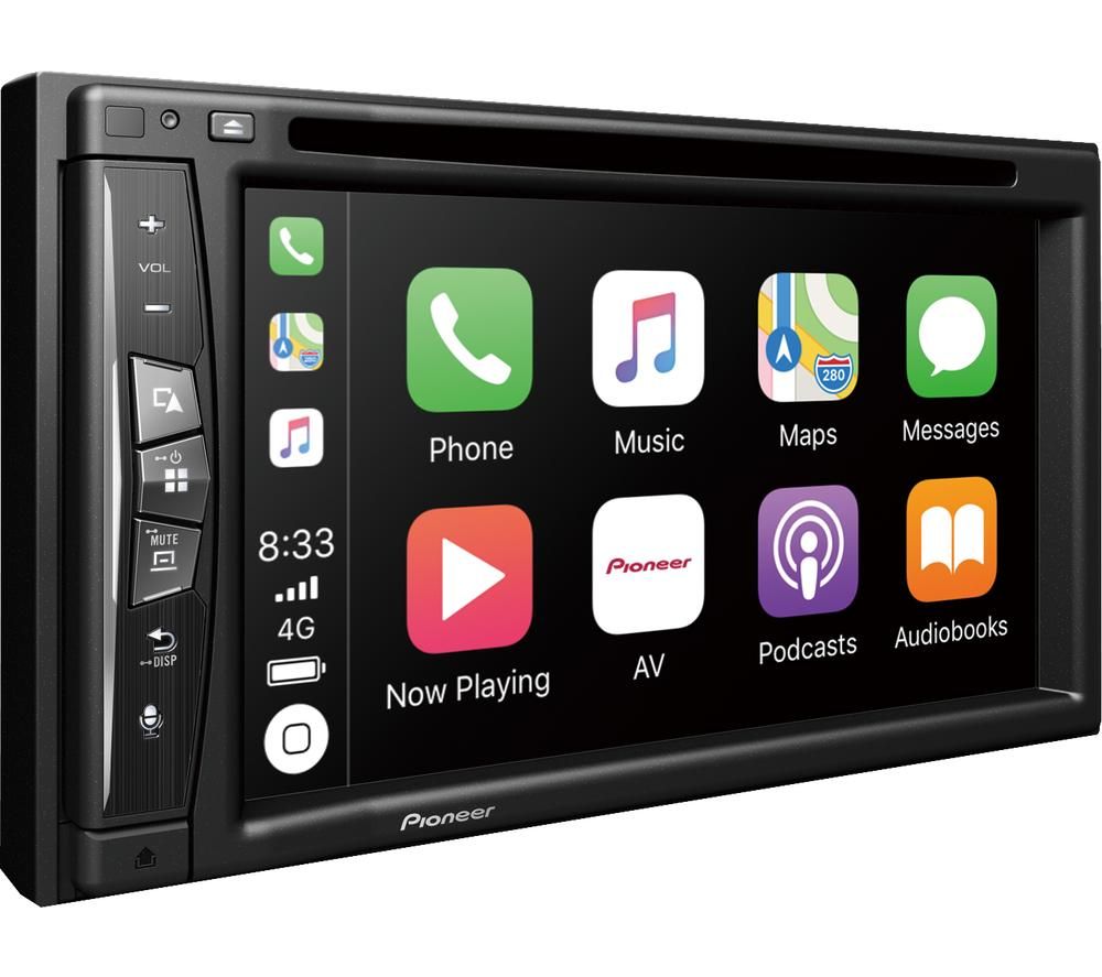 PIONEER AVIC-Z620BT Smart Bluetooth Car Radio with Sat Nav - Black, Full Europe Maps, Black