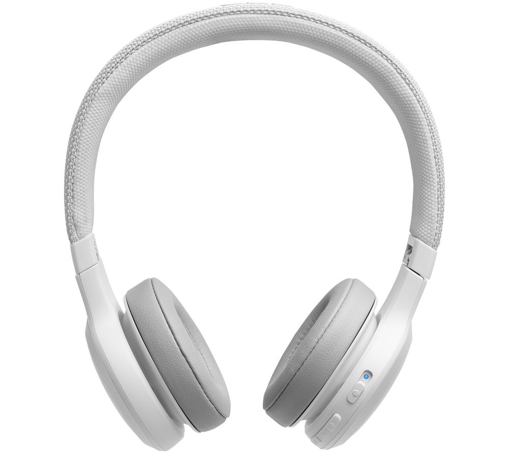 JBL Live 400BT Wireless Bluetooth Headphones - White, White