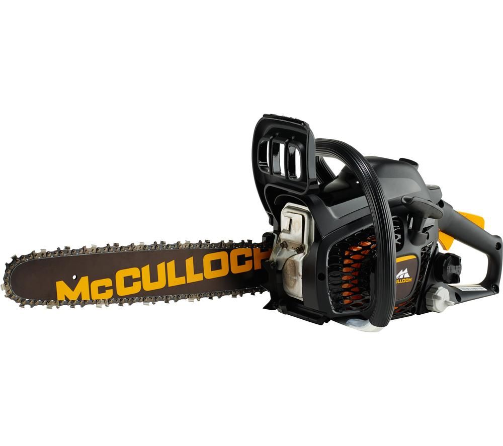 MCCULLOCH CS 35S Petrol Chainsaw - Black, Petrol