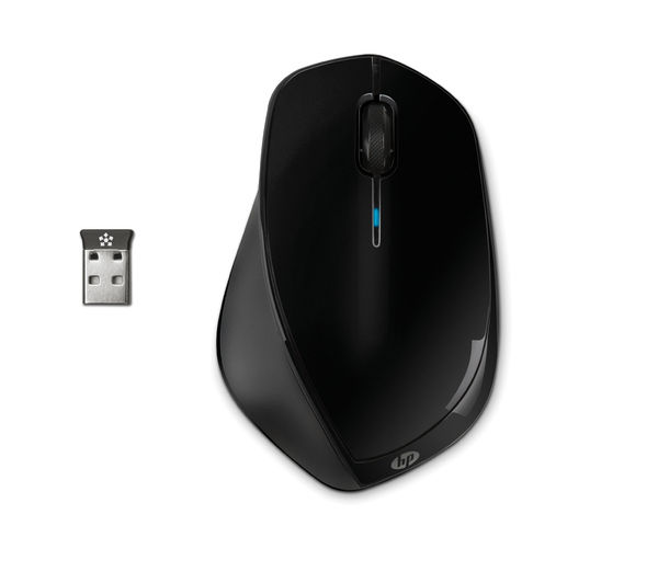 HP X4500 Wireless Laser Mouse, Black