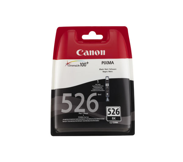 CANON CLI-526 Black Ink Cartridge, Black