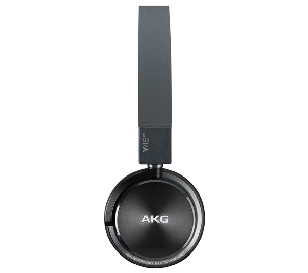 AKG Y45BT Wireless Bluetooth Headphones - Black, Black