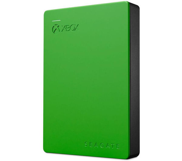 SEAGATE Gaming Portable Hard Drive for Xbox One - 4 TB, Green, Green