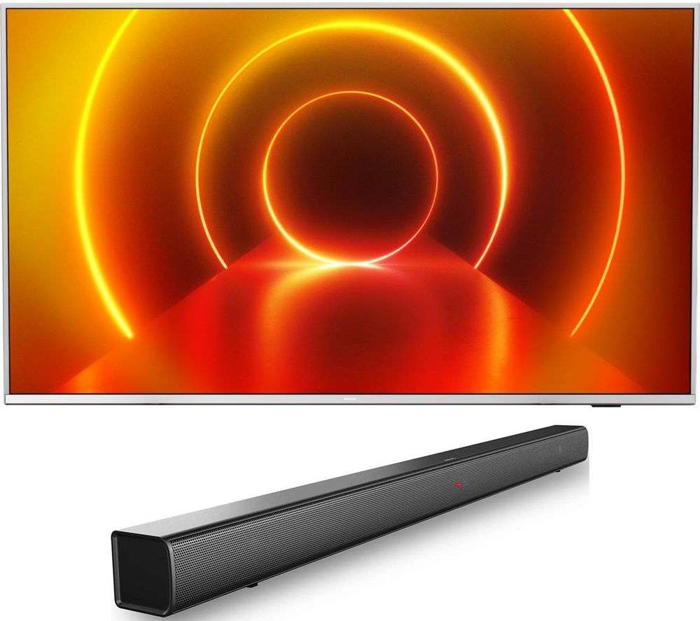 70" PHILIPS  Smart 4K HDR LED TV & Sound Bar Bundle