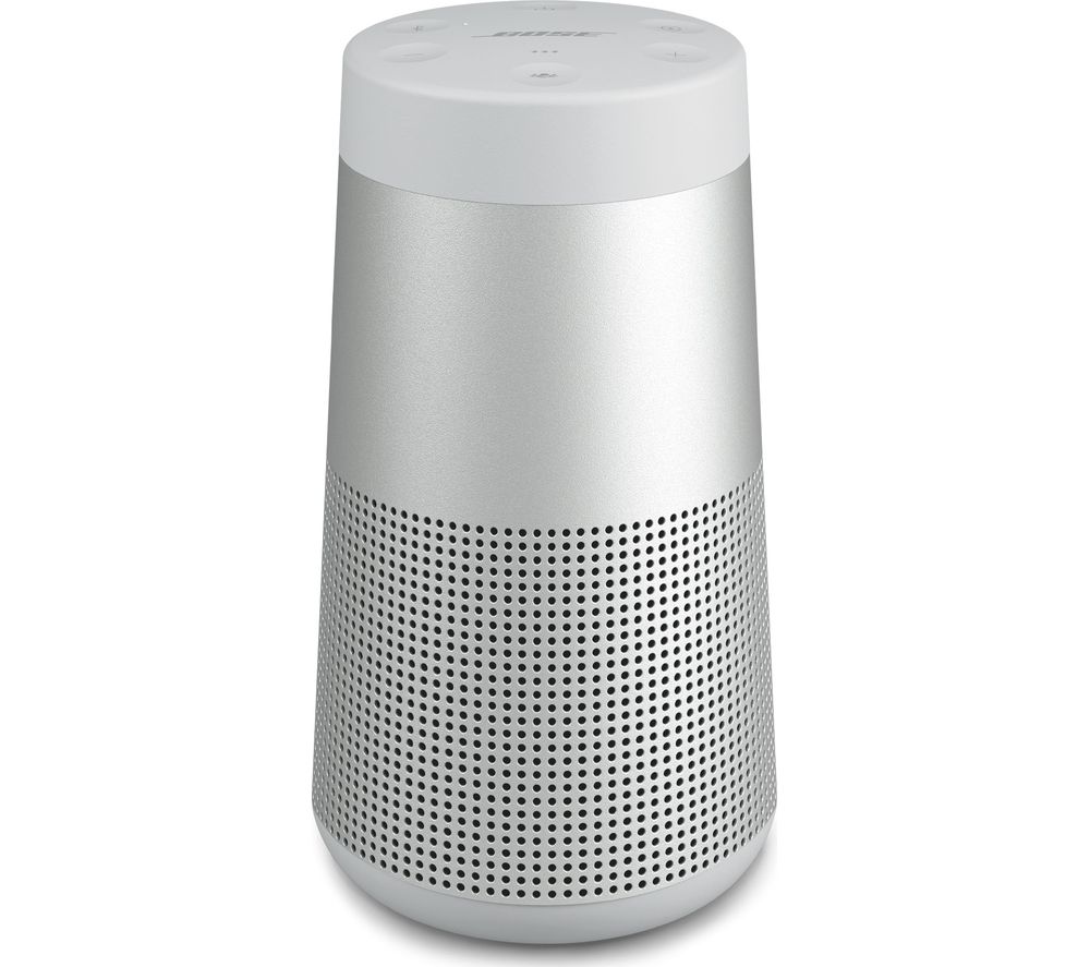 BOSE SoundLink Revolve II Portable Bluetooth Speaker - Luxe Silver, Silver