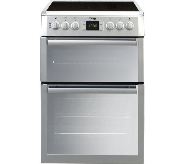 BEKO BDVC674MS 60 cm Electric Ceramic Cooker  Silver, Silver