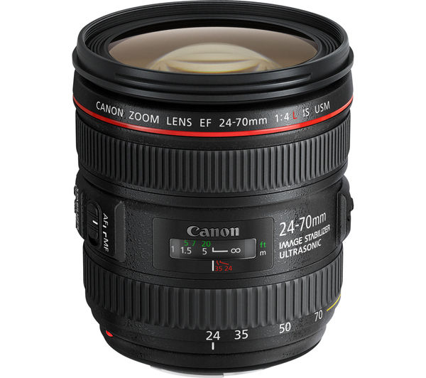 CANON EF 24-70 mm f/4 L Standard Zoom Lens