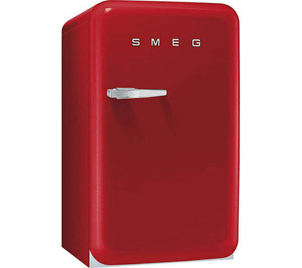 SMEG FAB10RR Tall Fridge - Red, Red