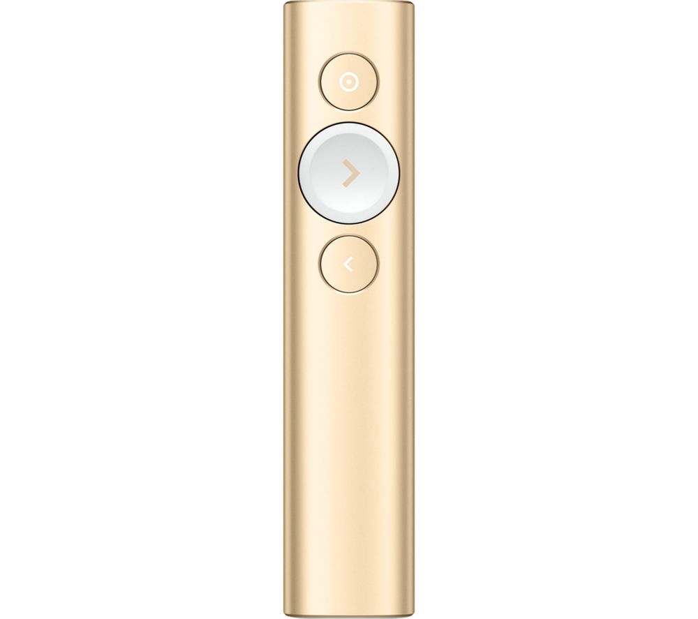 LOGITECH Spotlight Presentation Remote - Gold, Gold