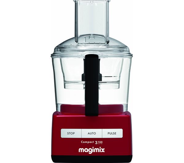 MAGIMIX C3160 Food Processor - Red, Red