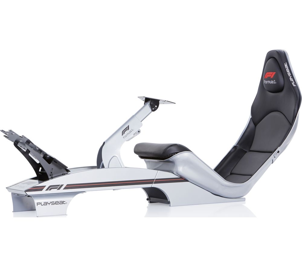 PLAYSEAT Silver F1 Gaming Chair - Silver, Silver