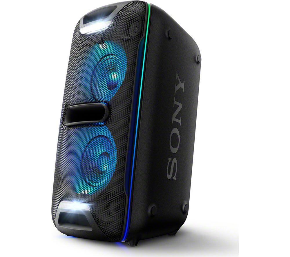 SONY GTK-XB72 Bluetooth Megasound Party Speaker - Black, Black