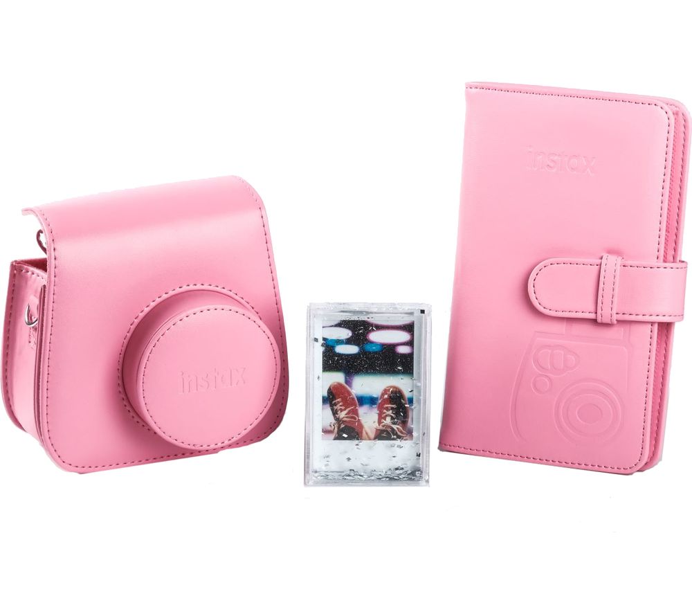 INSTAX mini 9 Accessory Kit - Flamingo Pink, Pink