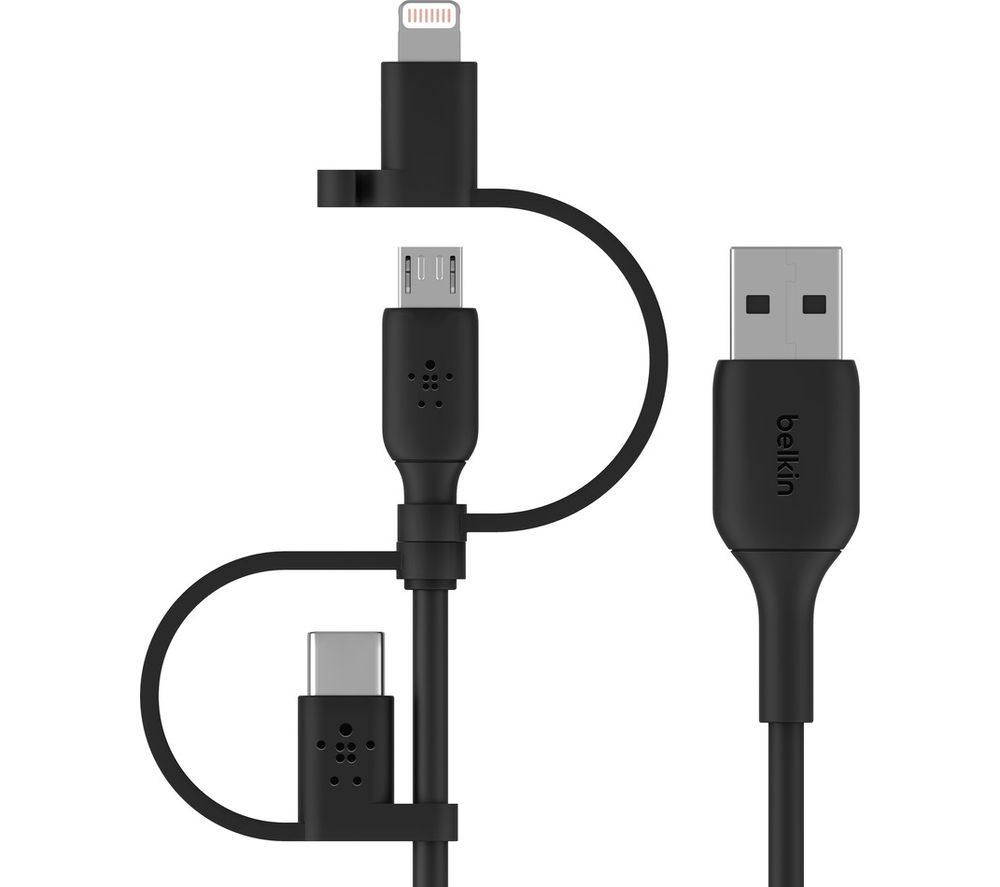 BELKIN Boost Charge 3-in-1 USB Cable - 1 m