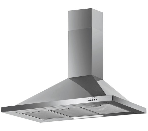 BAUMATIC F100.2SS Chimney Cooker Hood - Stainless Steel, Stainless Steel