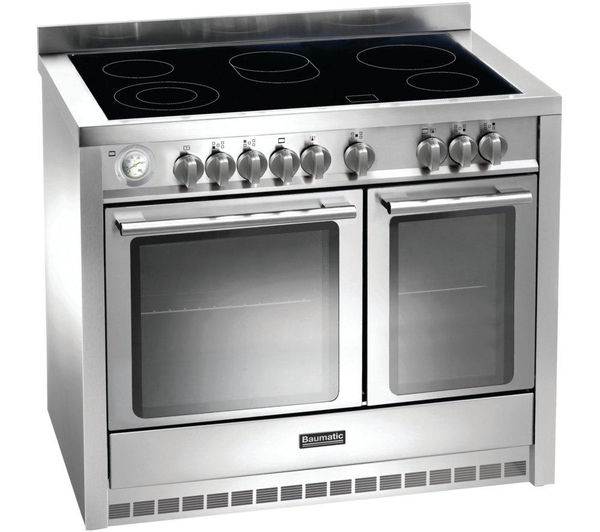 BAUMATIC BCE1025SS Electric Ceramic Range Cooker - Stainless Steel, Stainless Steel